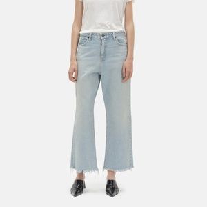 Alexander Wang Cropped Loose Kick Jean(Bleach)